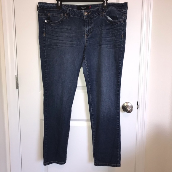 torrid Denim - Torrid Dark Wash Denim. In excellent condition.